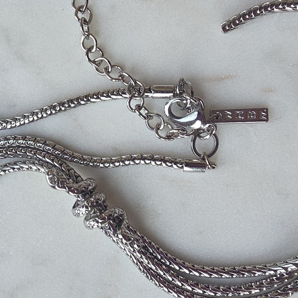 White House Black Market Snake Y Necklace - Picture 5 of 7